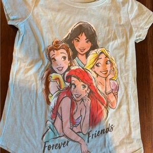 Disney Princess Forever Friends Tee - blue size medium girls